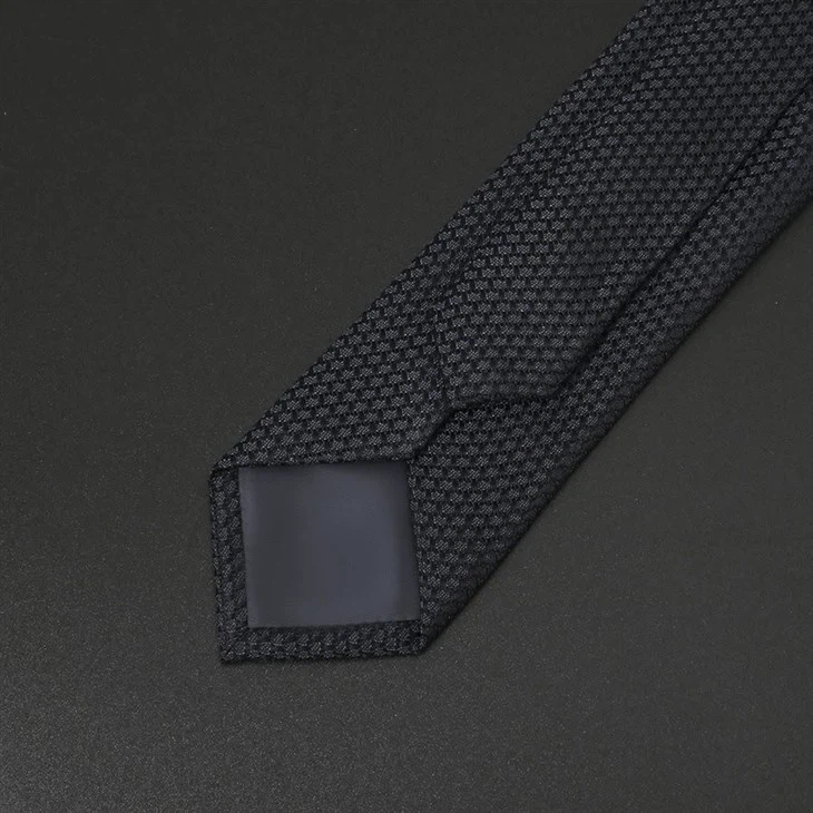 Grey Grenadine Tie