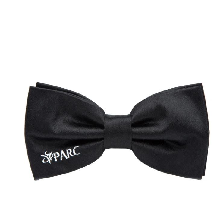 Polyester Logo Bow Tie
